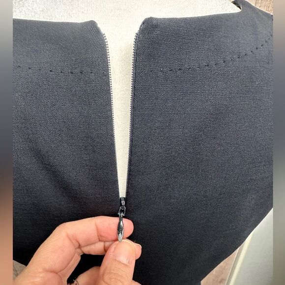 St. Emile ESTHER little black career dress made in Hungary - Picture 10 of 15